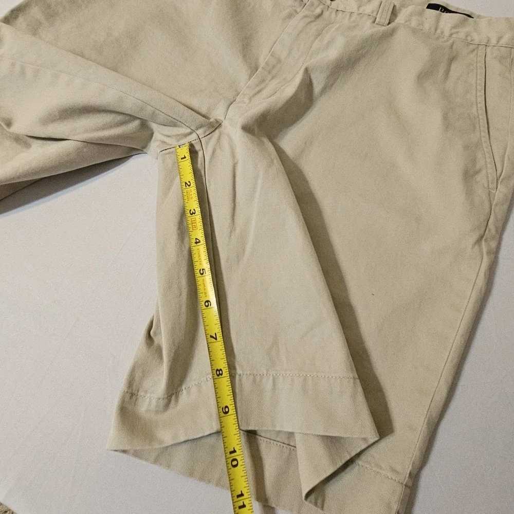 Polo Ralph Lauren Chino Golf Shorts  32  Pleated Twill Classic Pockets 9
